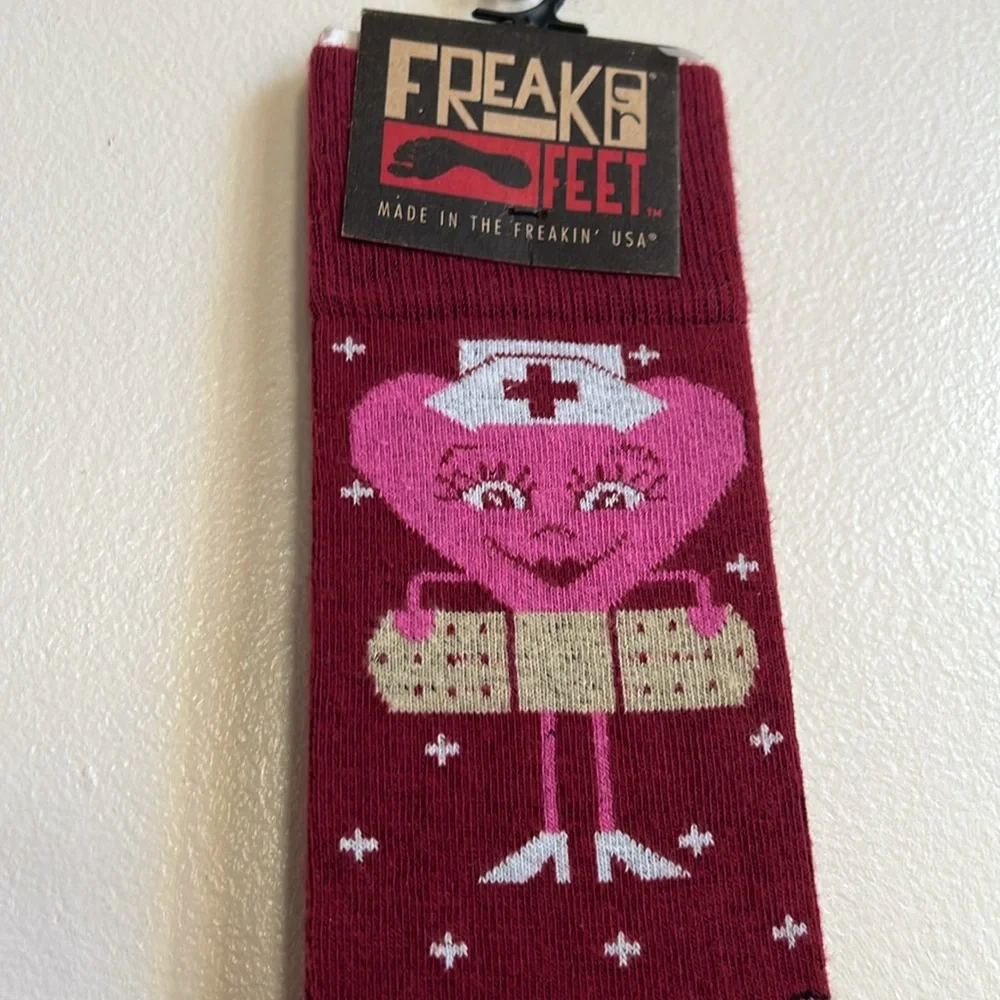 Freak feet socks ally Michael nurse socks